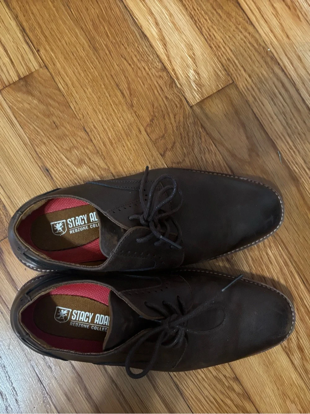 Kids Dark Brown Leather Dress Shoes